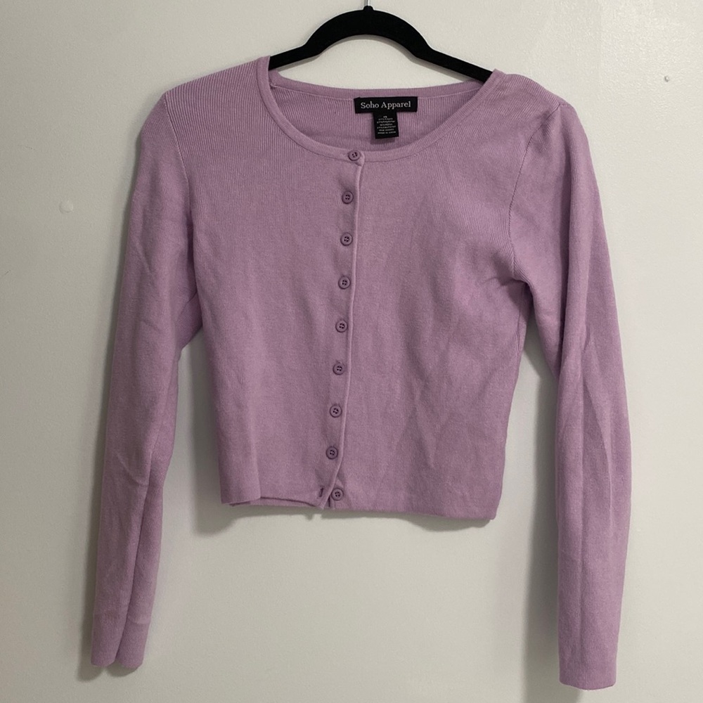 Brand new purple sweatshirt size XS.